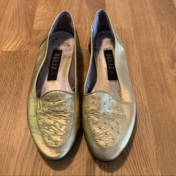 Vintage Gold Shoes - Picture 1 of 5